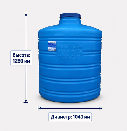 Емкость ОВМ 1000 литров