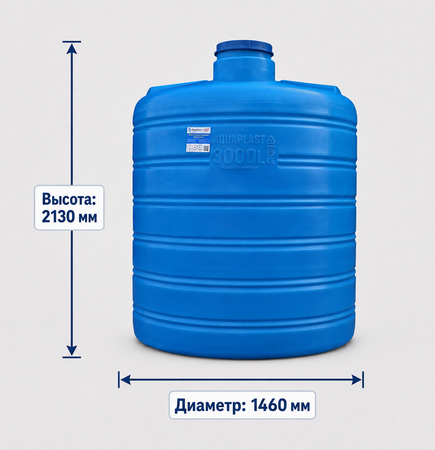 Емкость ОВ 3000 литров
