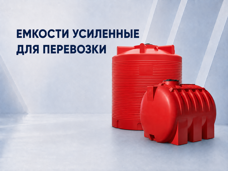 Емкости усиленные для перевозки