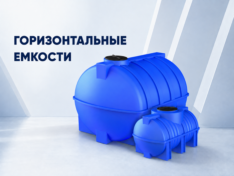 Горизонтальные емкости